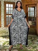 Mono Stripe - Long Robe