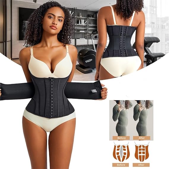 Dual-Compression Waist Trainer — Posture Support