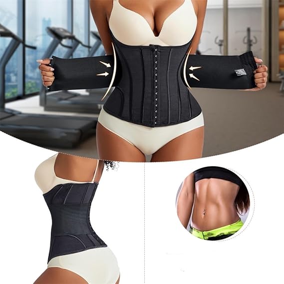 Dual-Compression Waist Trainer — Posture Support