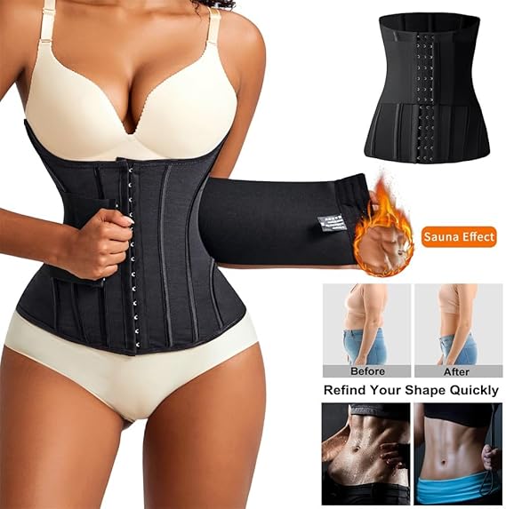 Dual-Compression Waist Trainer — Posture Support