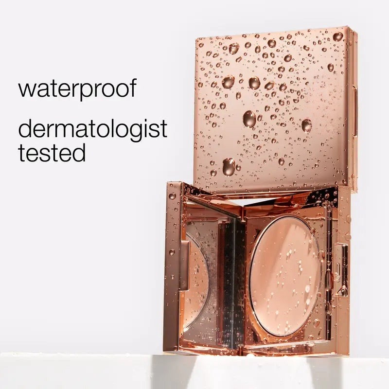 Neutralize dark under-eyes with this waterproof, full-coverage CC corrector. Multi-tasking nutrient-rich formula moisturizes, evens skin tone and smooths fine lines. Free brush (while supplies last). undereye color corrector, dark circle corrector, peach corrector, orange corrector, color corrector dark circles, full coverage undereye, waterproof under eye corrector, neutralize under eye discoloration