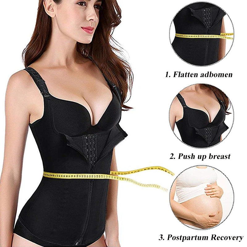 Shapewear Waist Trainer Push Up Slimming Vest Tummy Control Tank Top