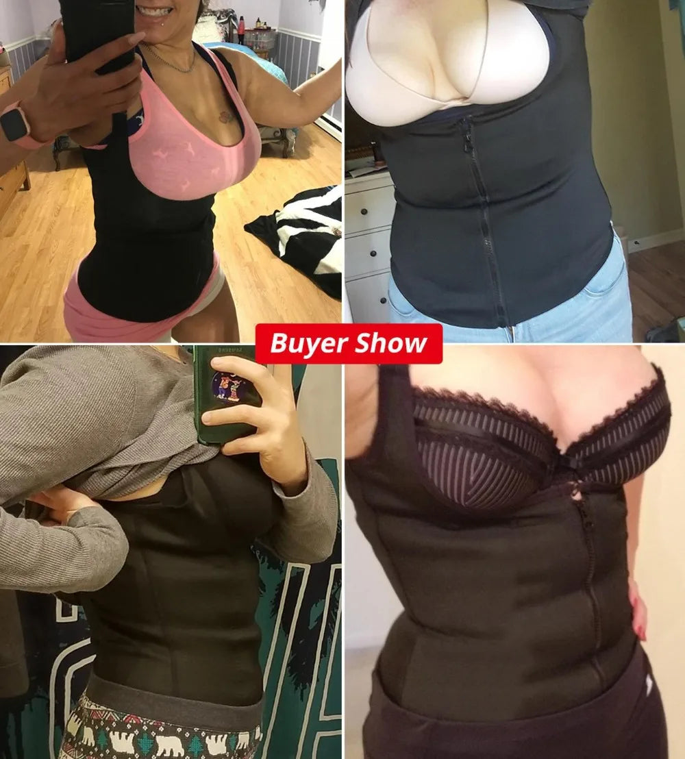 Shapewear Waist Trainer Push Up Slimming Vest Tummy Control Tank Top