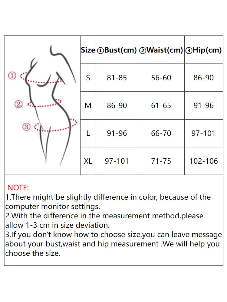 Women's Mesh Patchwork Cross-Back One-Piece Swimsuit size chart