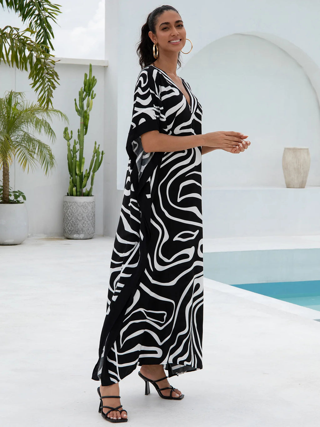 Tide Curl - Stripe Robe