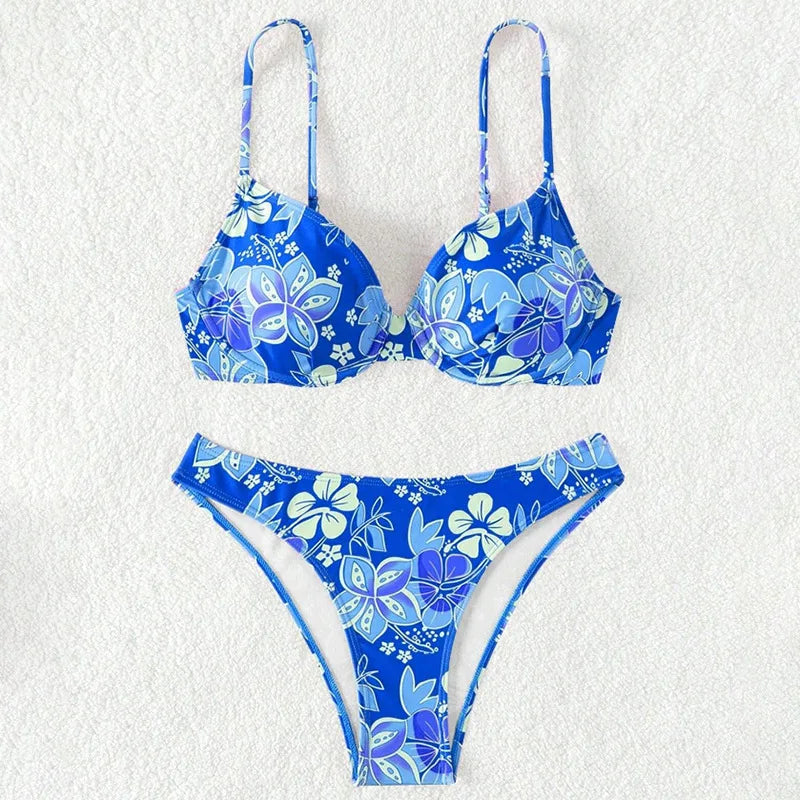 Savanna Bloom - Floral Triangle Bikini