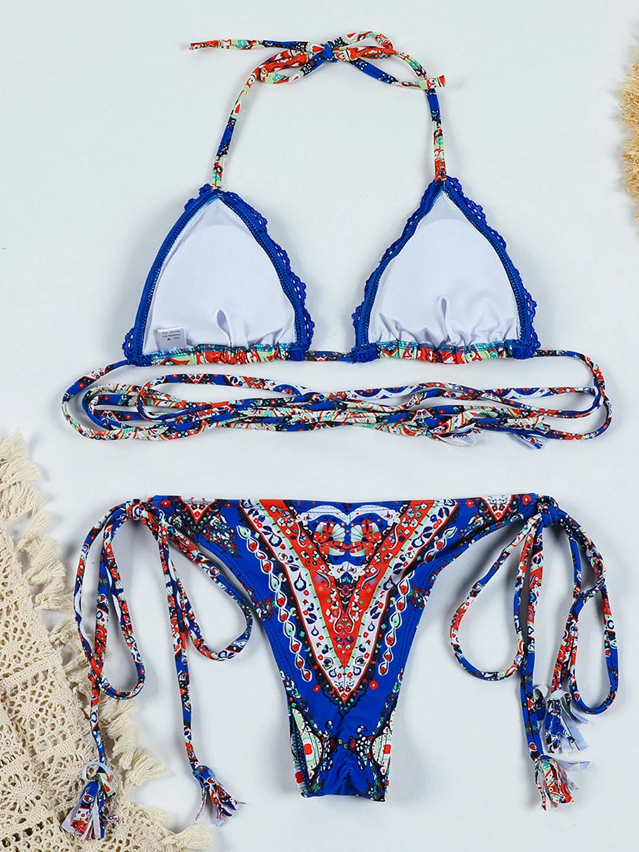 Sexy Women Bikini Micro Bikini Sets 2025 Push Up Female Swimsuit Thong Brazilian Swimwear Two Pieces Biquini Beach Swimming Suit