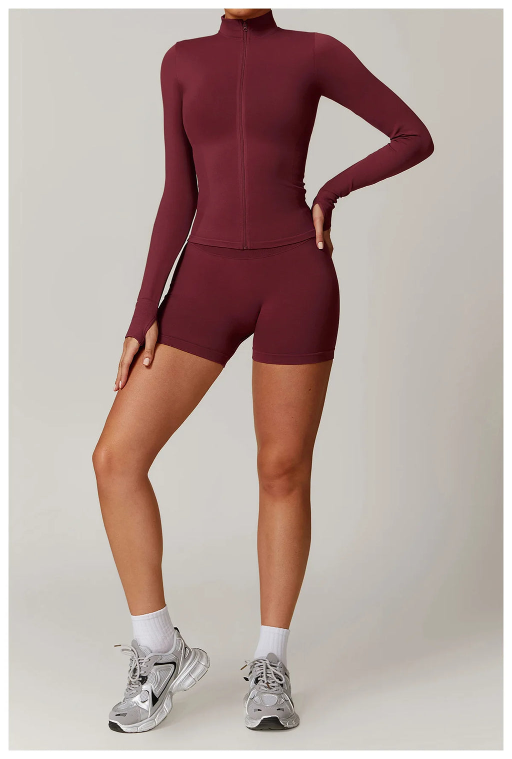 AeroGuard Trio Set - Zip Jacket, Bra & Leggings