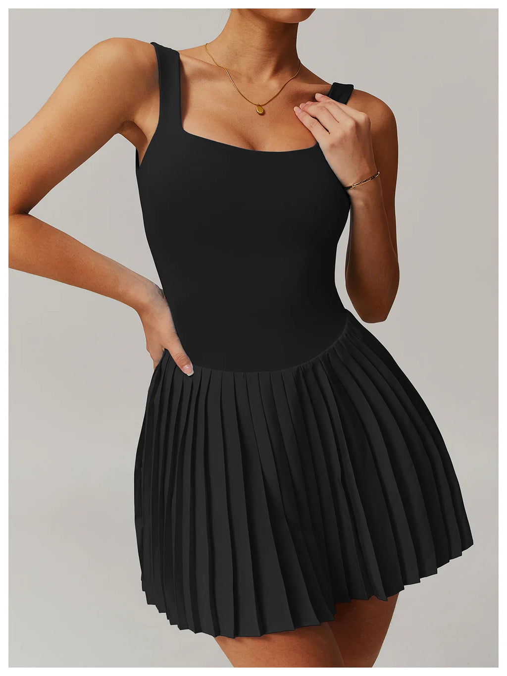 CourtLayer Dress - 2-in-1