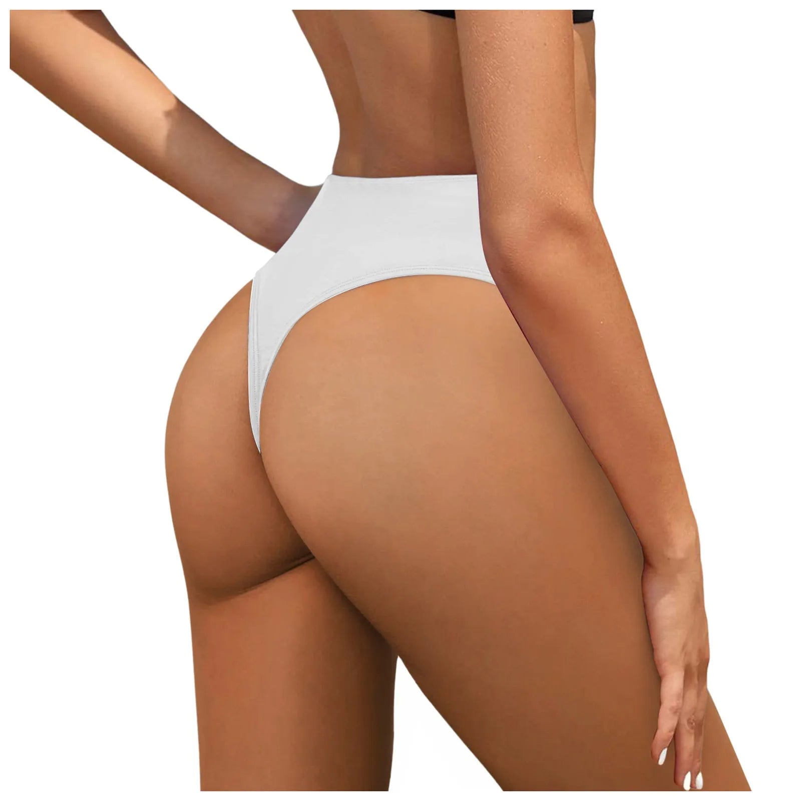 Solea Wave – High-Waist Bikini Bottoms