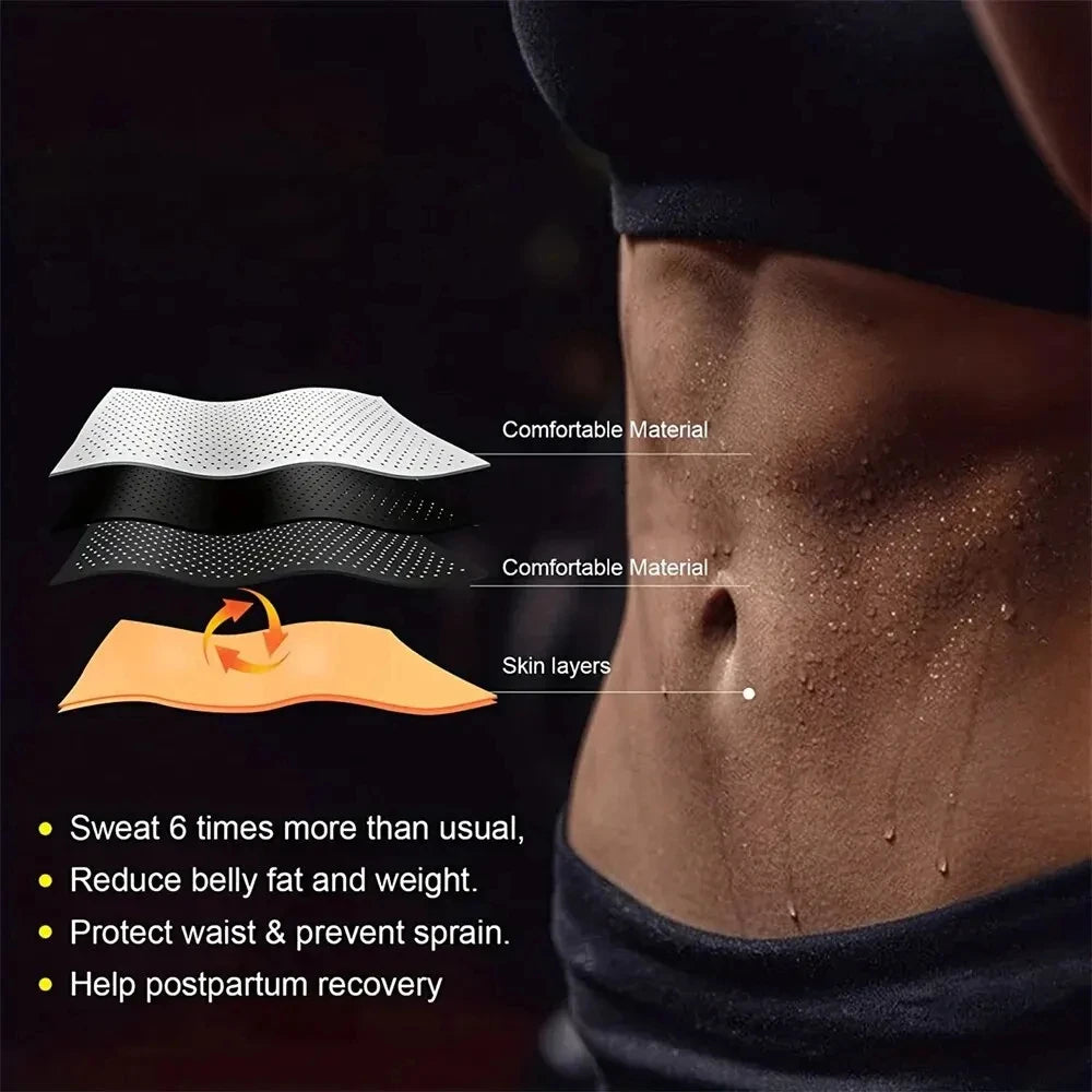 Breathable Neoprene Waist Trainer & Trimmer Belt Shapewear
