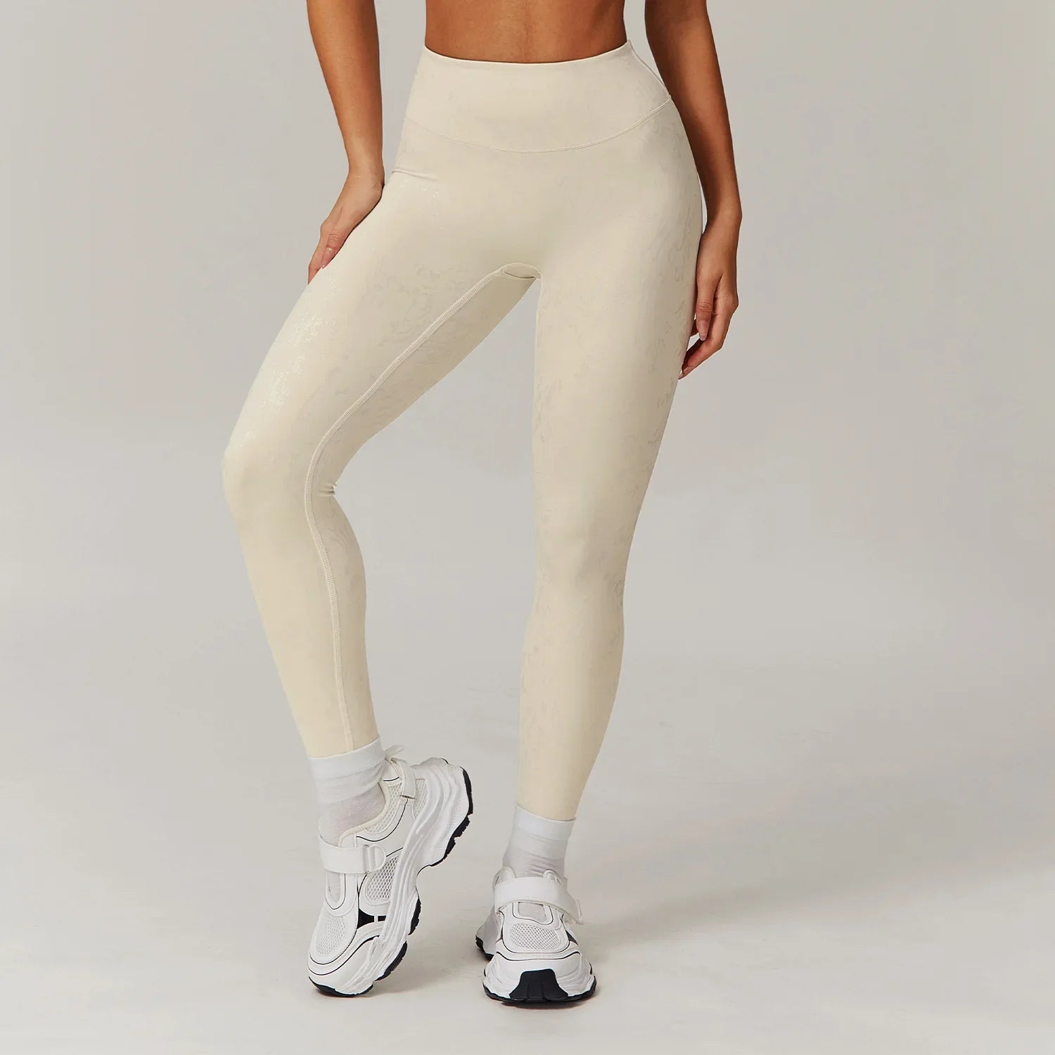 LuxeFoil Leggings - High Waist