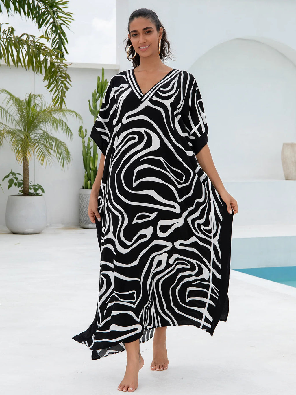 Tide Curl - Stripe Robe