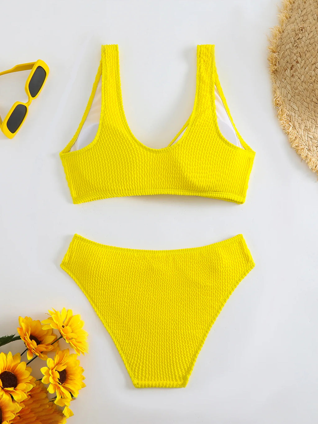 Aria Classic - V-Neck High-Waist Bikini