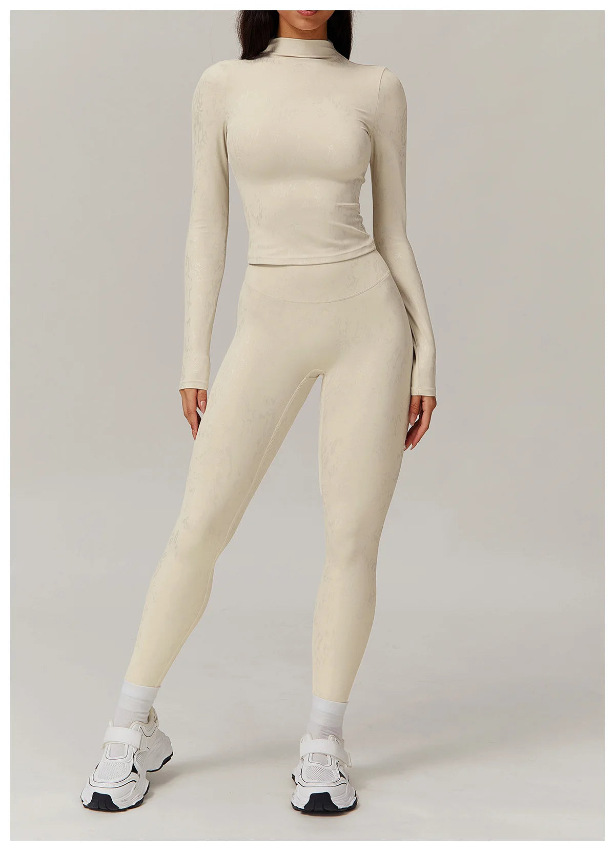 LuxeFoil Leggings - High Waist