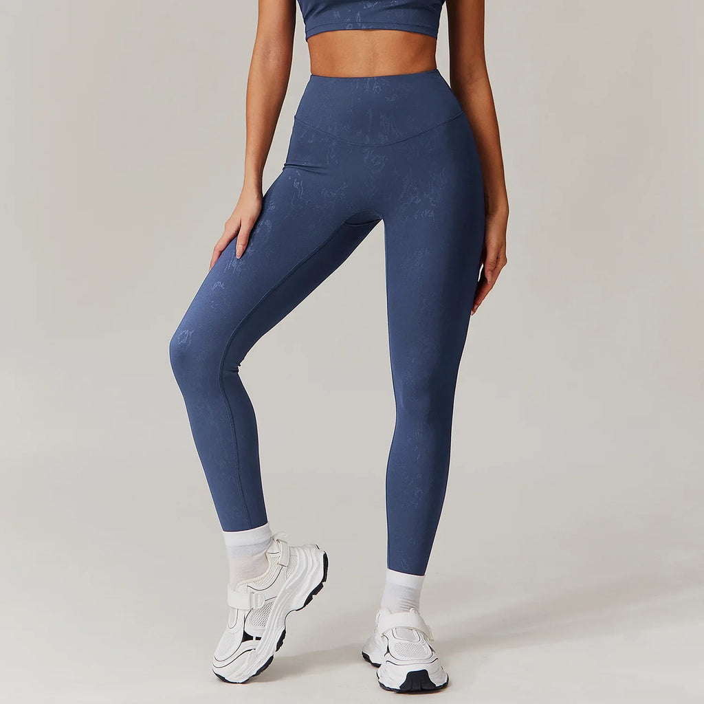 LuxeFoil Leggings - High Waist