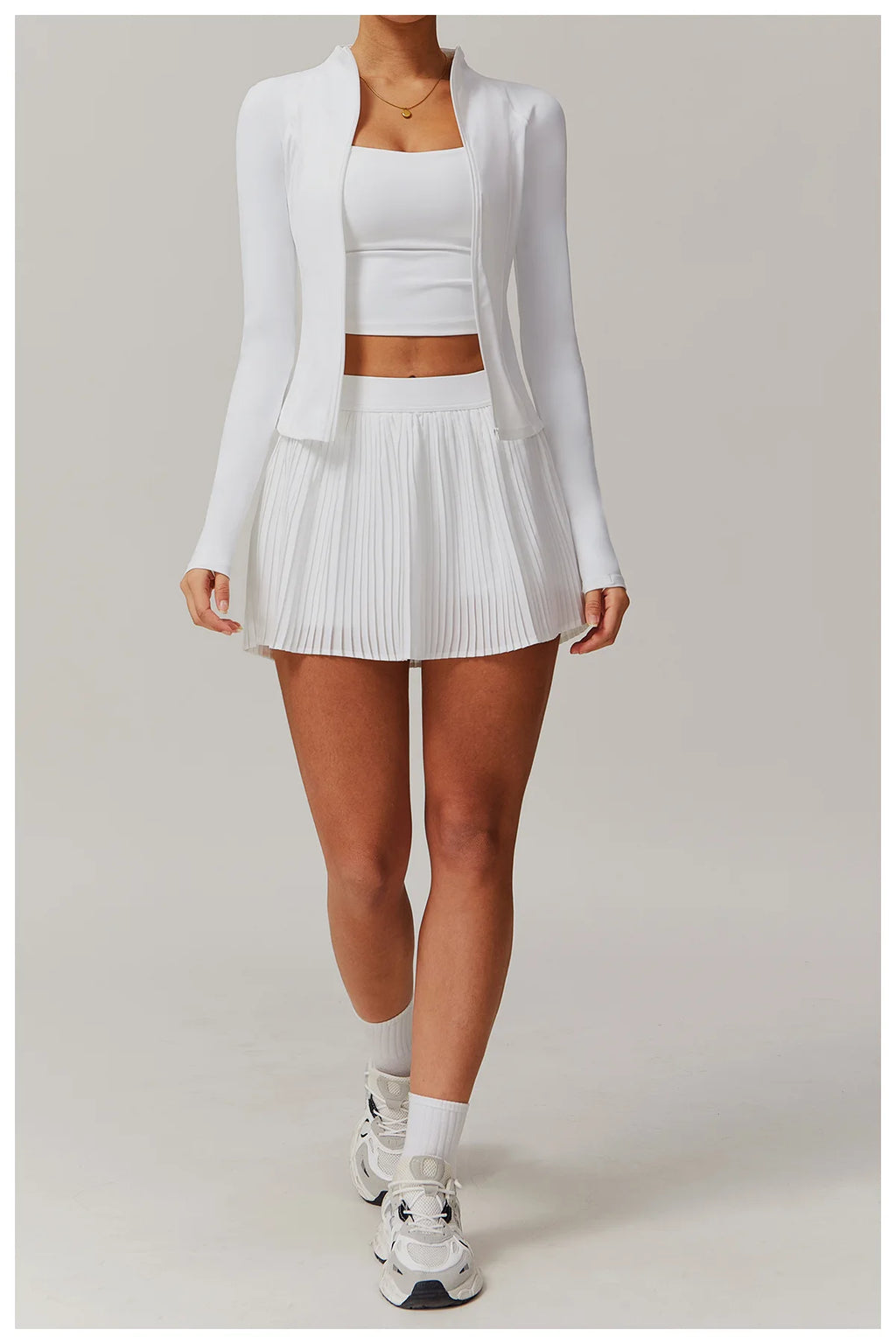 ZipSculpt Jacket - Stand Collar