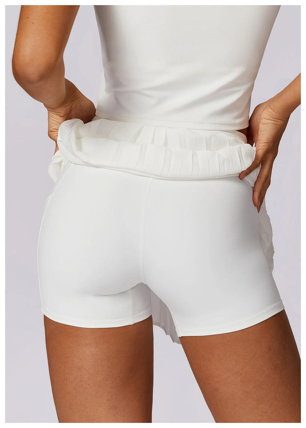A-Line Court Skort - Welt Pocket