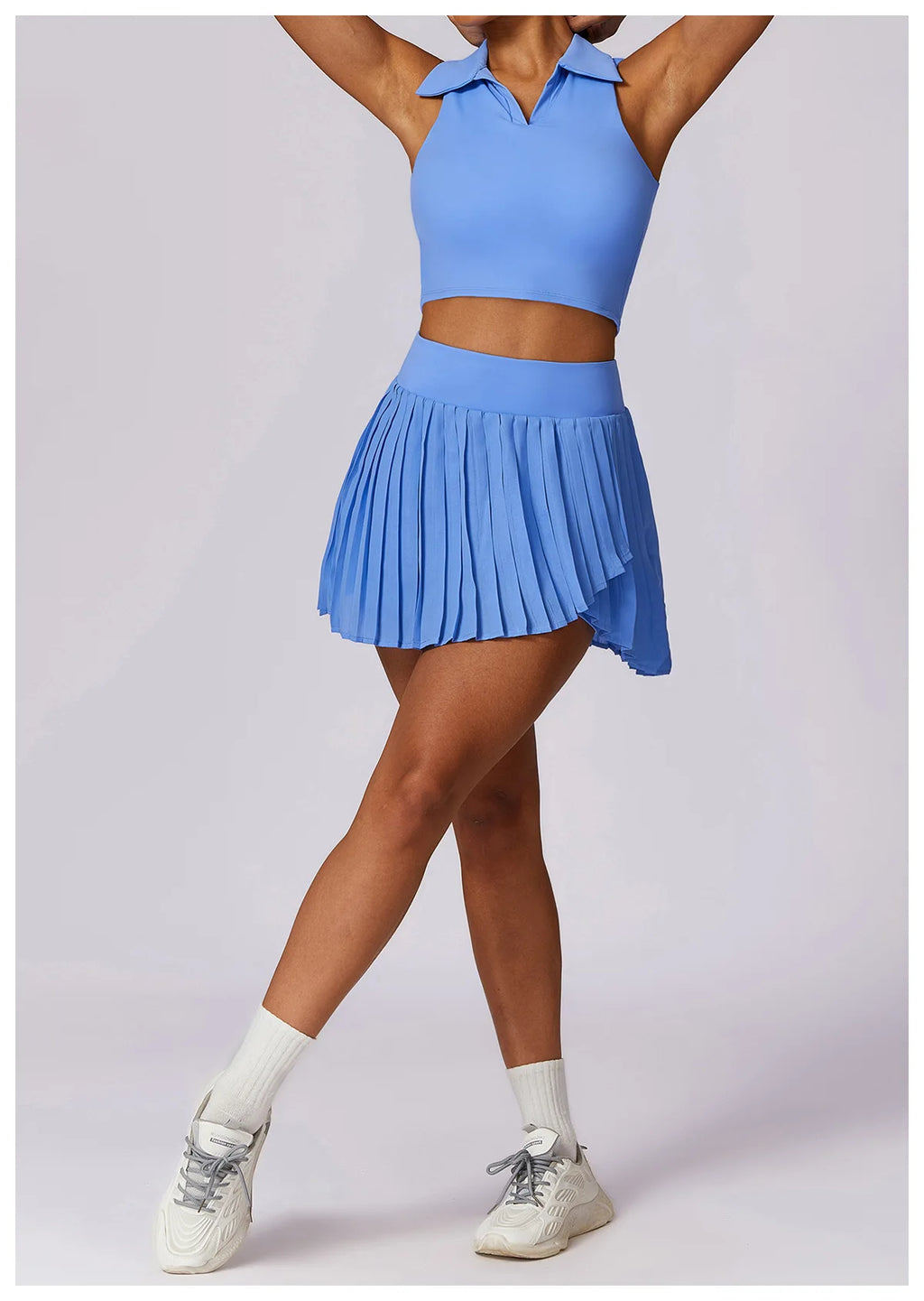 A-Line Court Skort - Welt Pocket