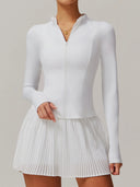 ZipSculpt Jacket - Stand Collar