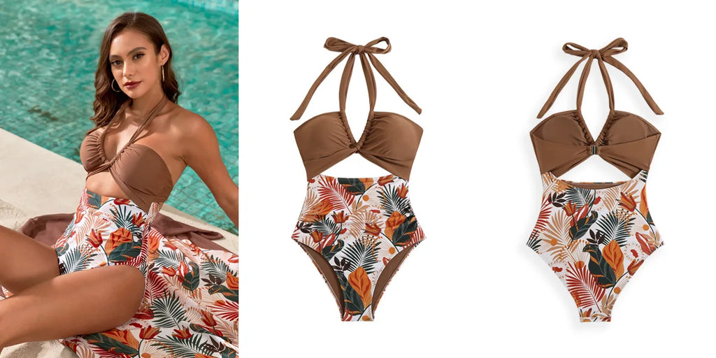 Savanna Petal - Floral Swim Dress