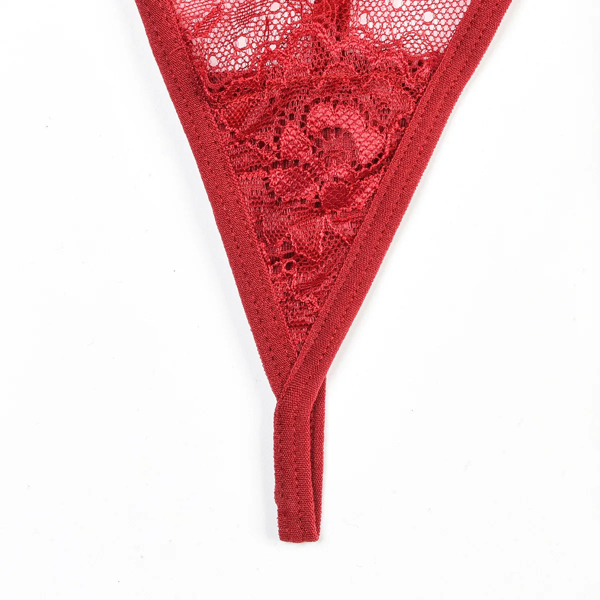 Patchwork Lace Lingerie Set – 3 Piece