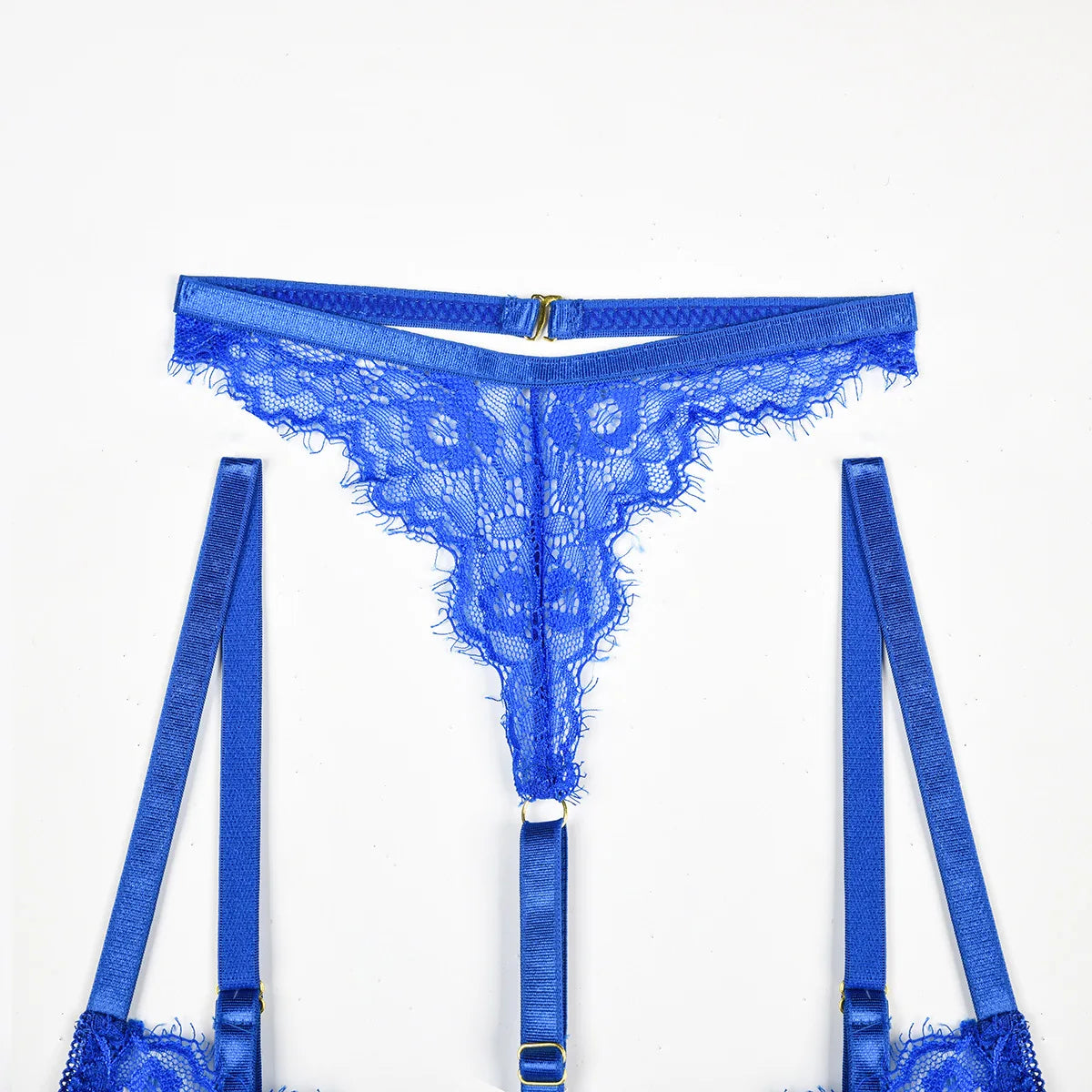 Patchwork Lace Lingerie Set – 3 Piece