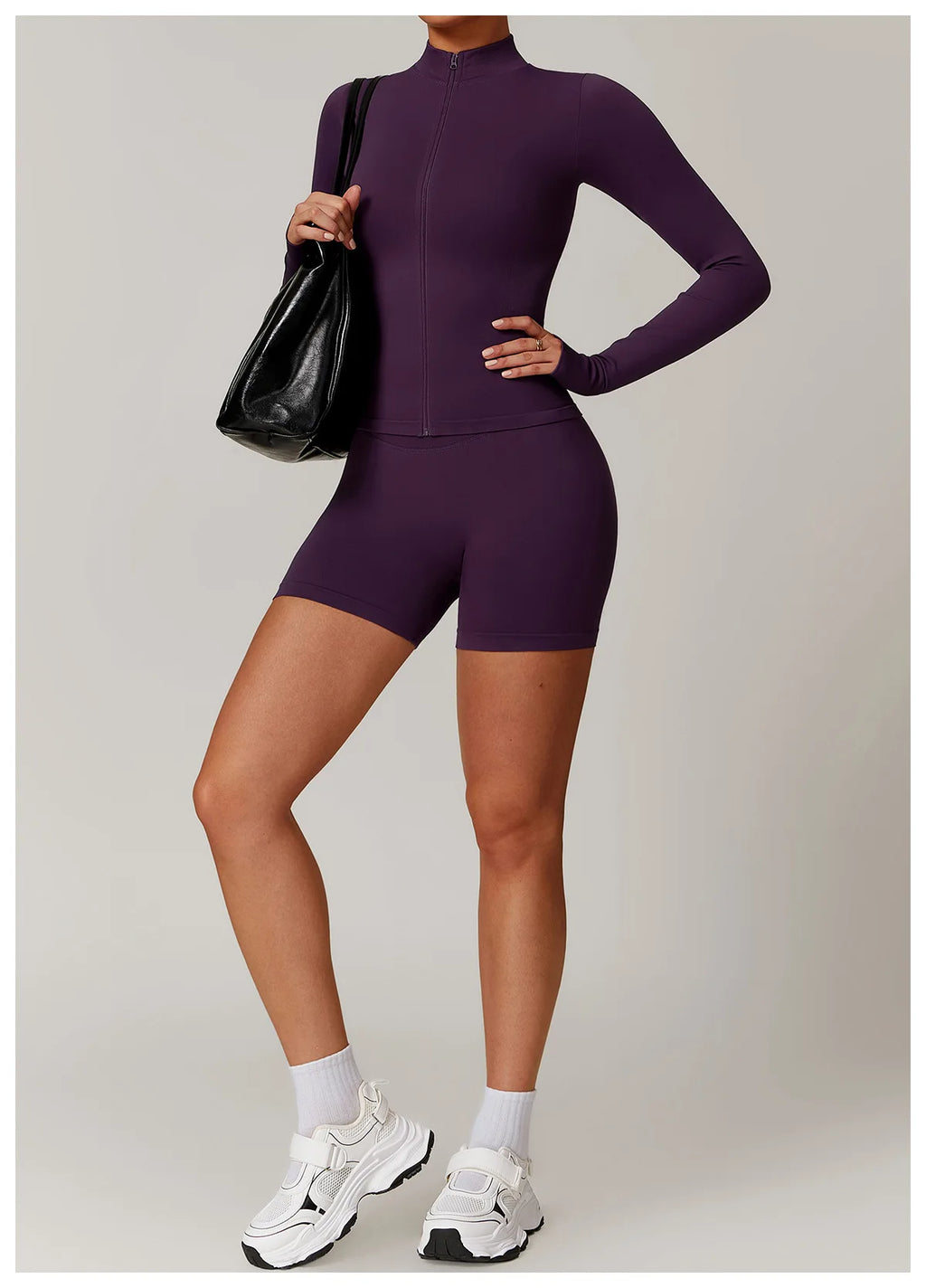 AeroGuard Trio Set - Zip Jacket, Bra & Leggings