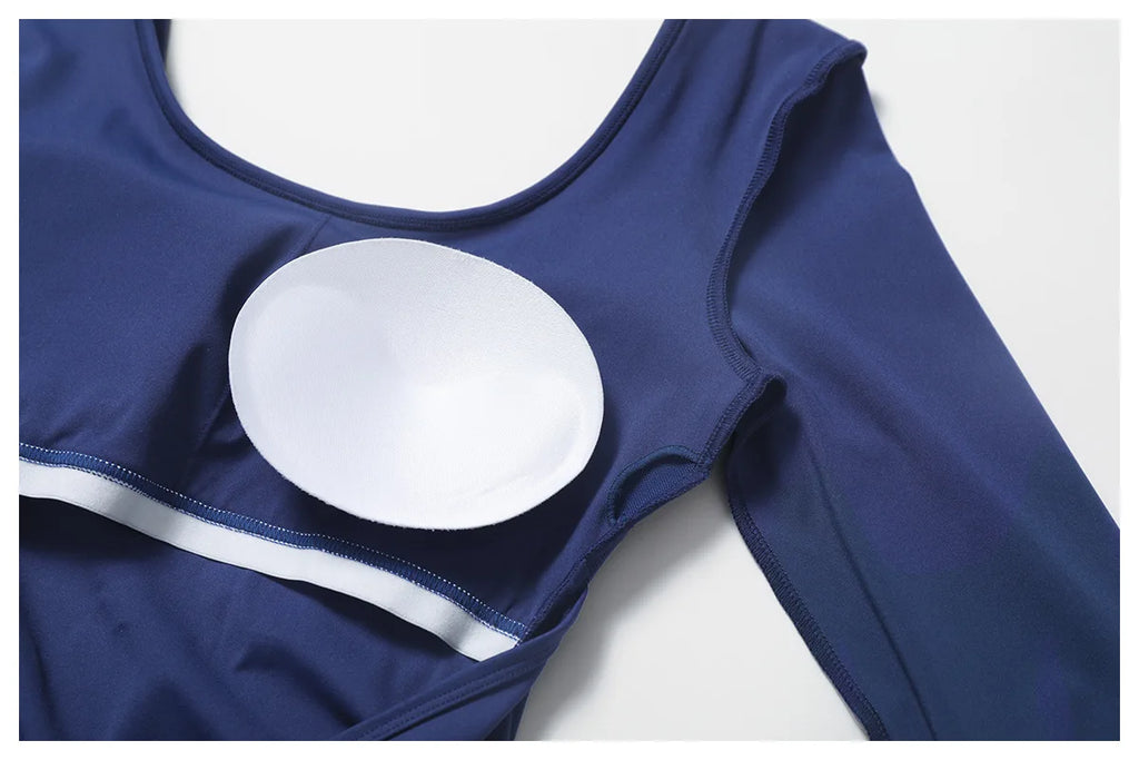 Sculpt Jumpsuit - Backless Long Sleeve