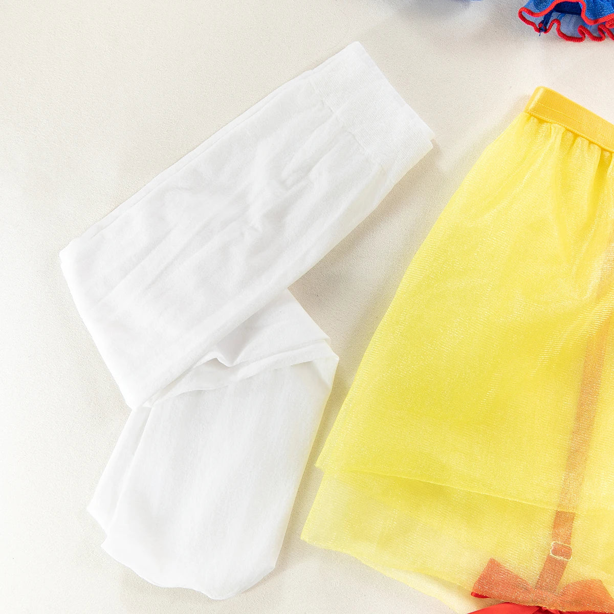 Ellolace Erotic Cosplay Mesh Roleplay Outfit with Garter Belt