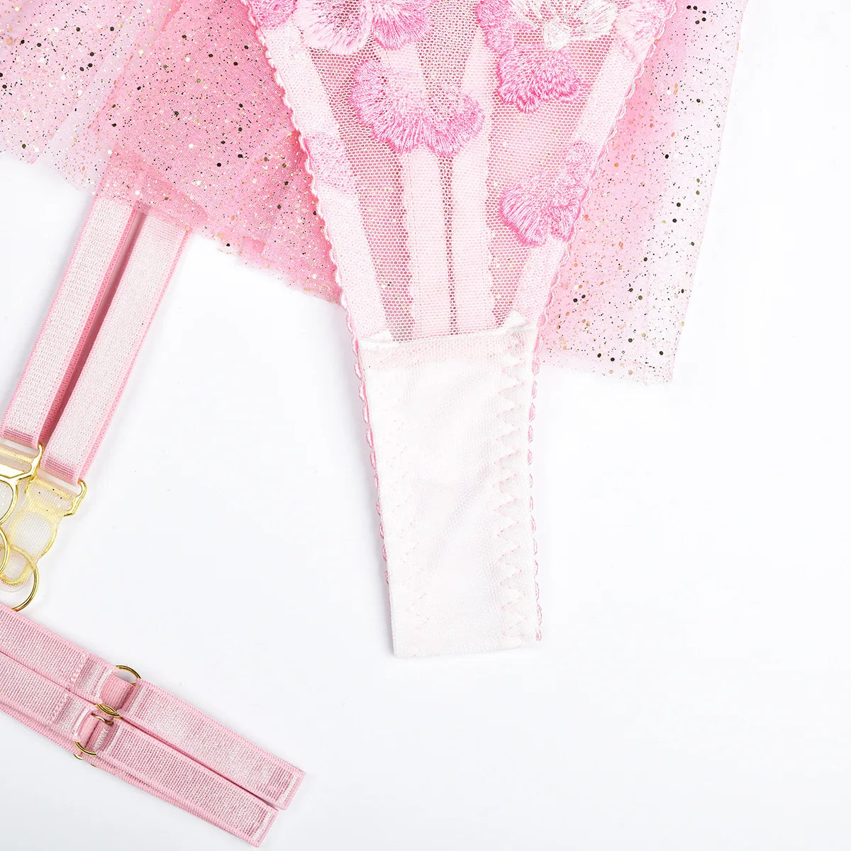 Fairy Lace Transparent Lingerie Set (3pcs)