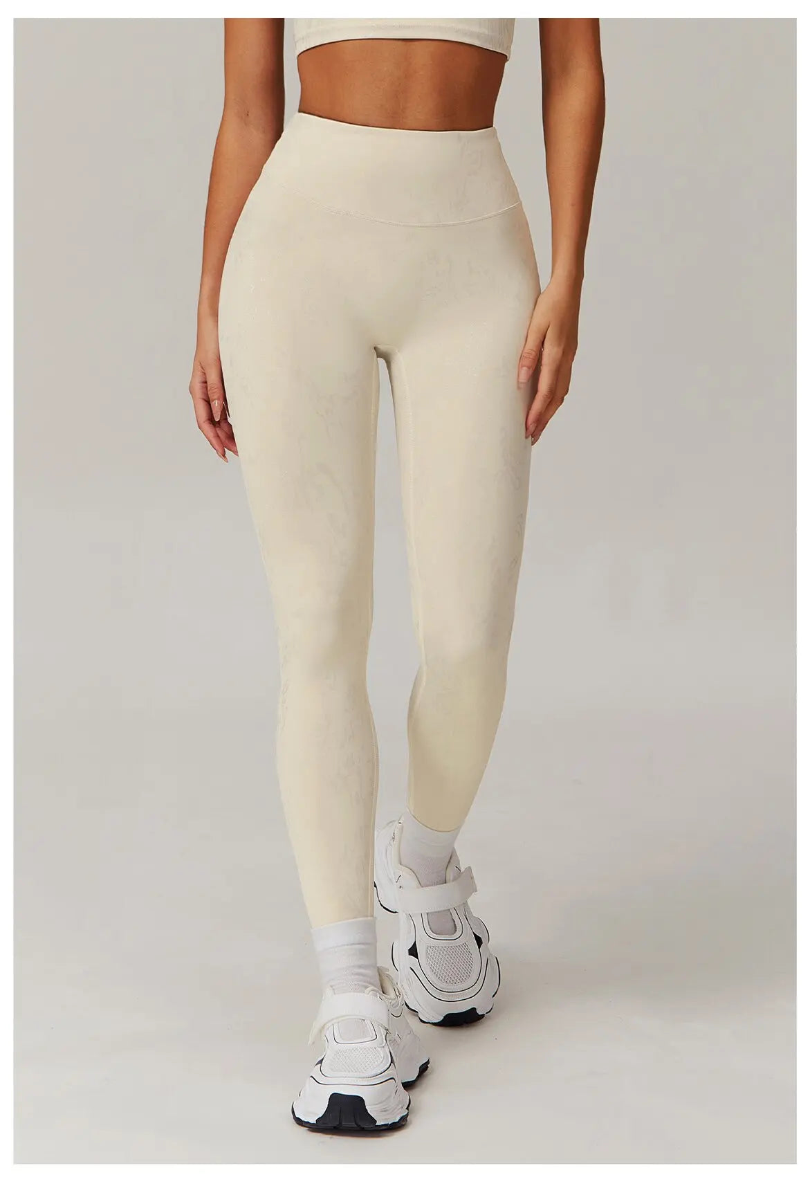 LuxeFoil Leggings - High Waist