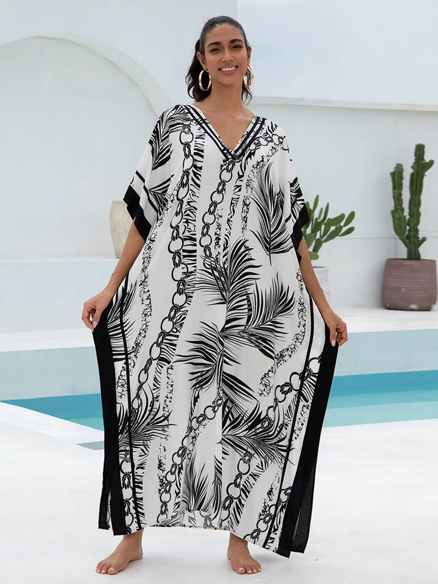 Capri Chain - Print Robe