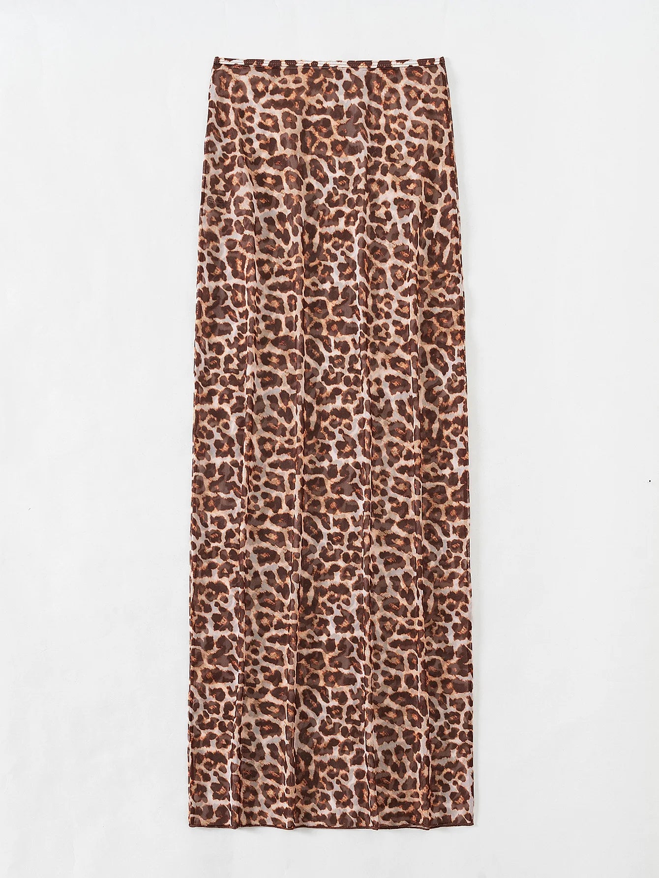 Feline Mesh - High-Waist Skirt