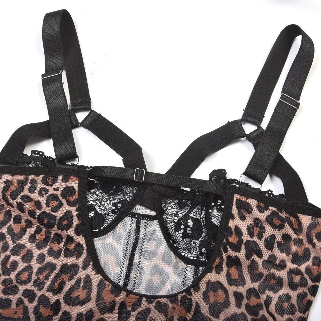 Women’s Summer Silk Pajama Robe Nightgown with Chest Pad