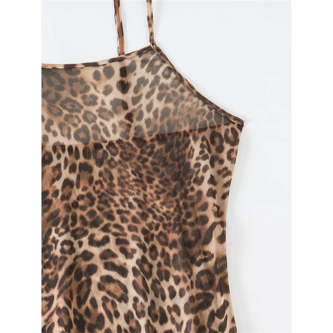 Feline Knit - Sleeveless Cover Dress