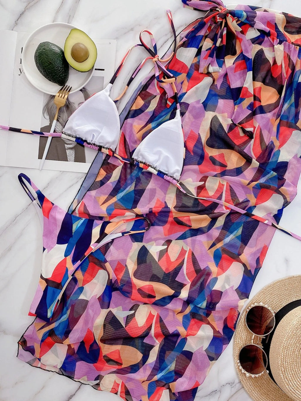 Isla Skirt Set - Printed 3-Piece