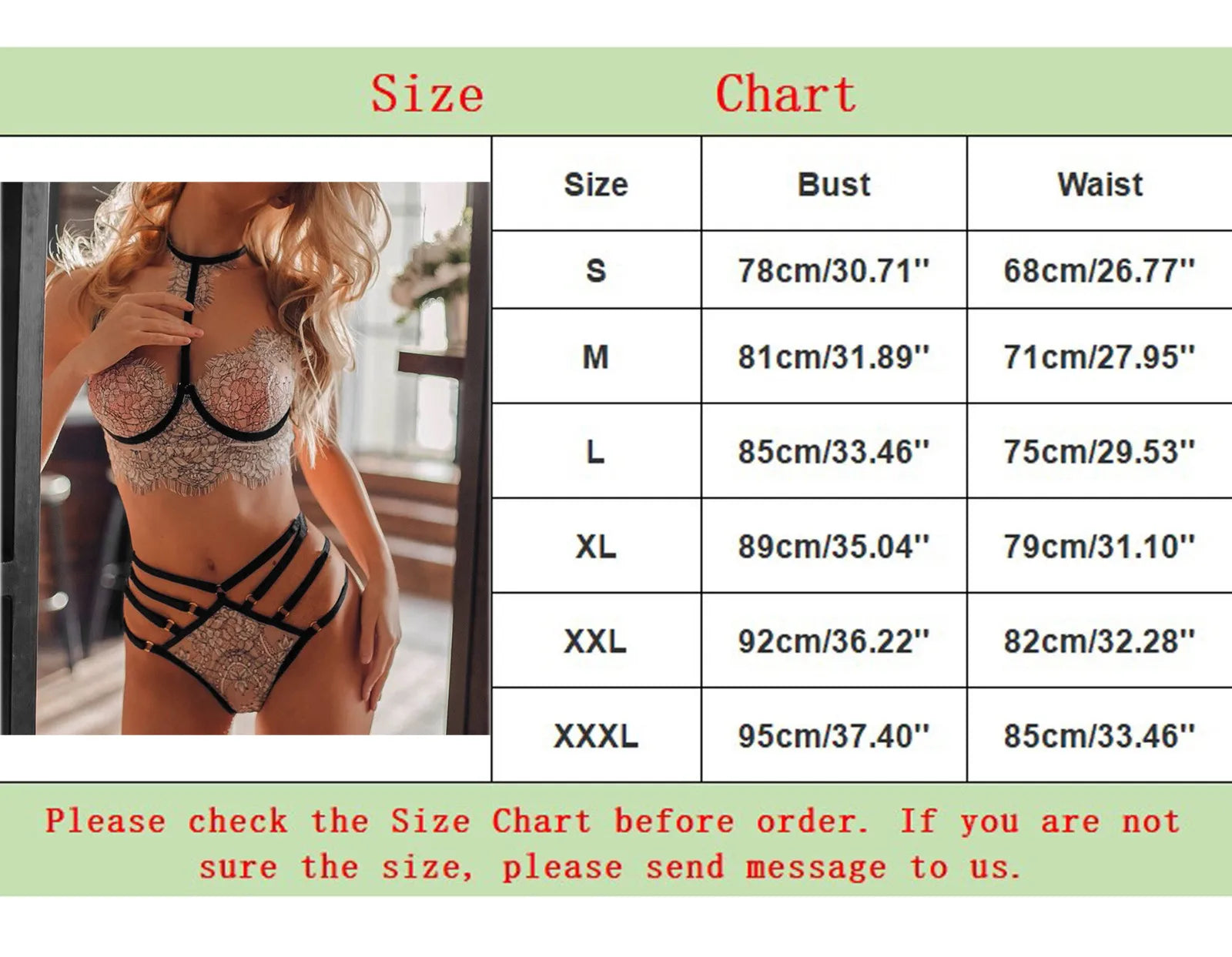 Floral Lace Wire Free Bralette & Thong Set