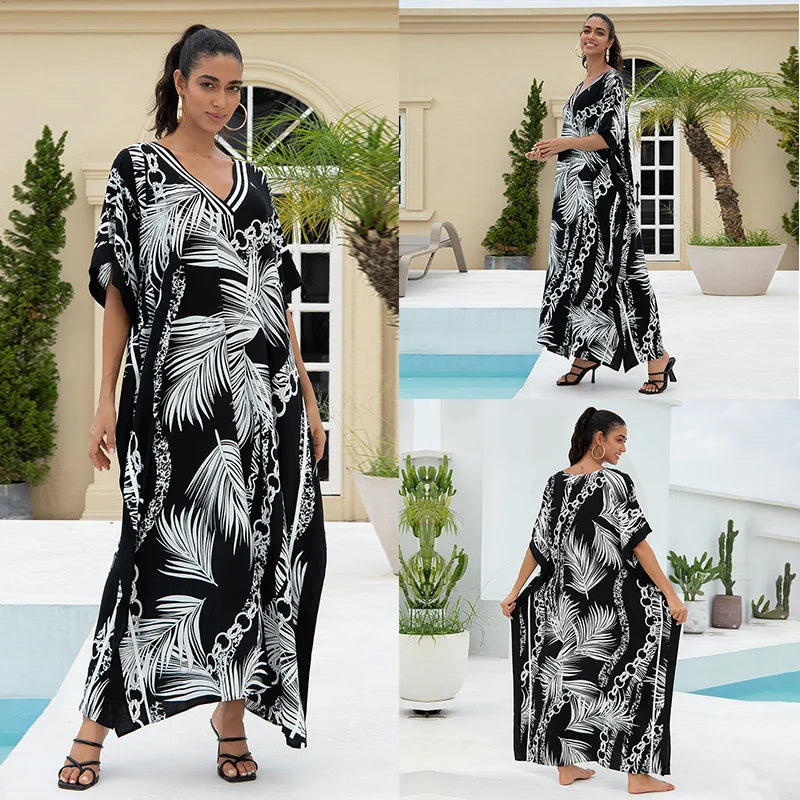 Riviera Chain - Print Robe