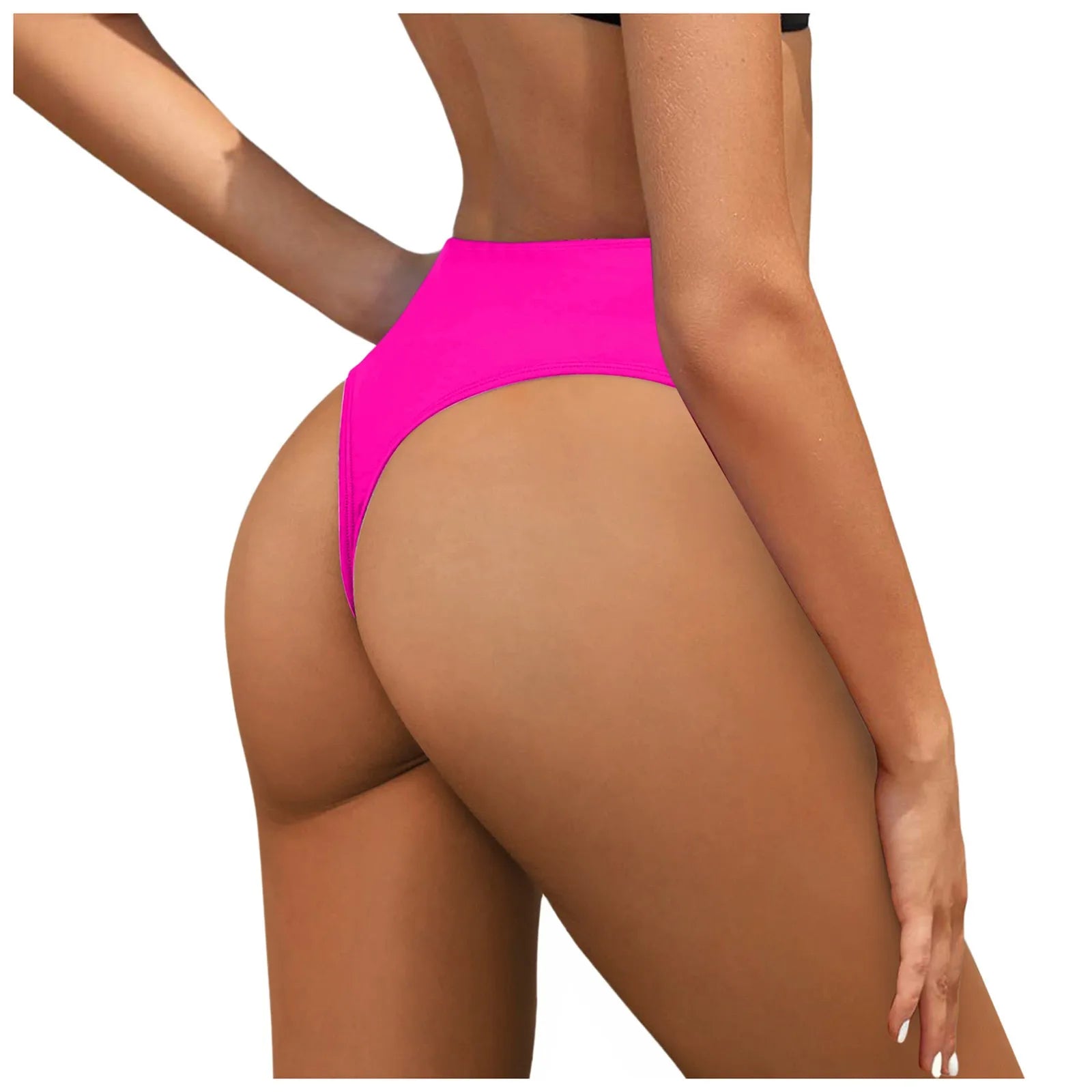 Solea Wave – High-Waist Bikini Bottoms