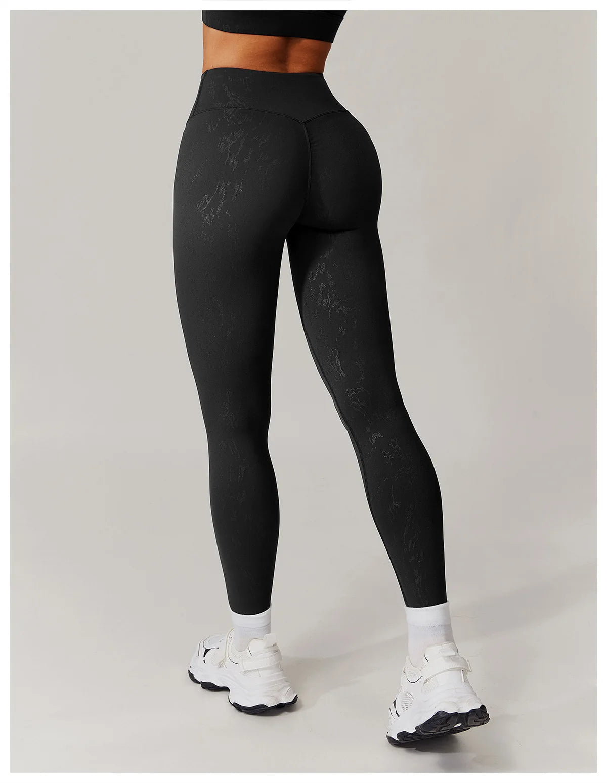LuxeFoil Leggings - High Waist