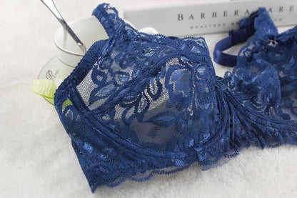 Sexy Lace Flower Bra Transparent Underwear Push Up Bras For Women Bralette Lace Bra Lingerie Intimates Bh Soutien Gorge Fashion