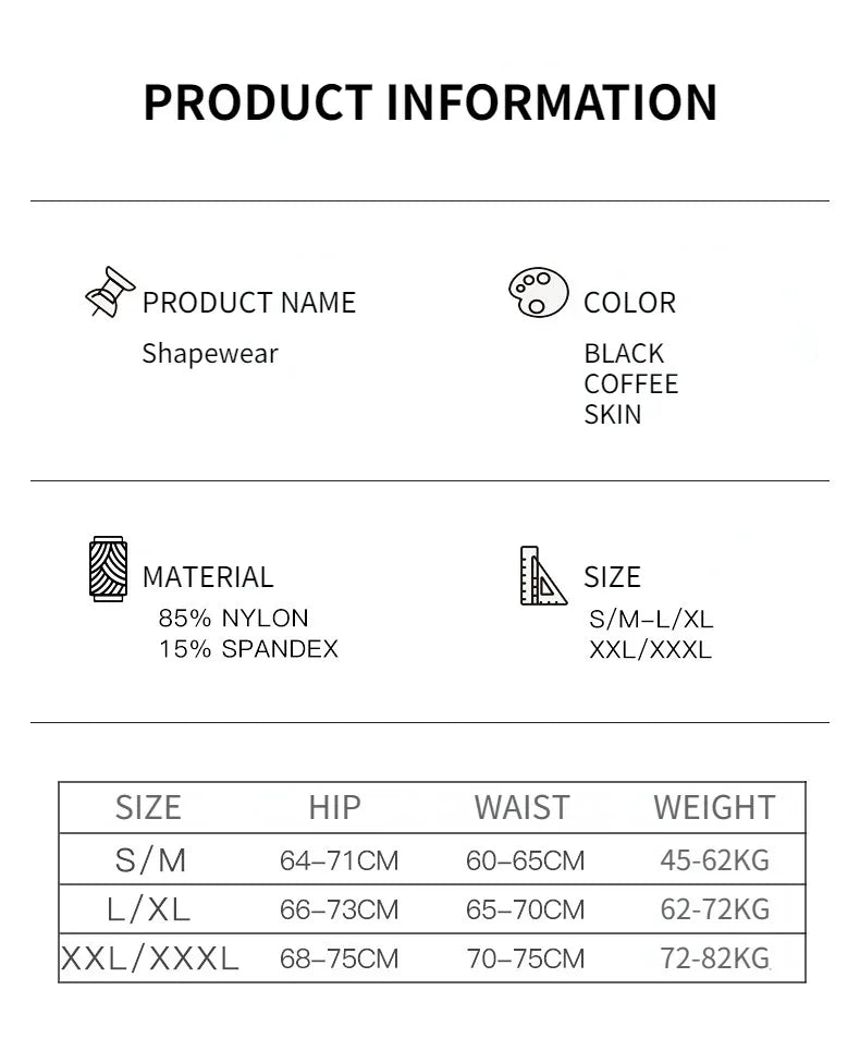 Waist Trainer Shapewear with Butt Lifter & Chest Enhancer