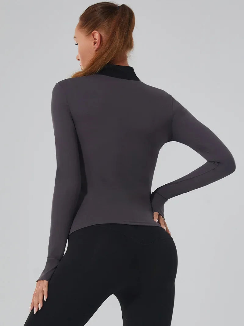 ZipRun Jacket - Stand Collar