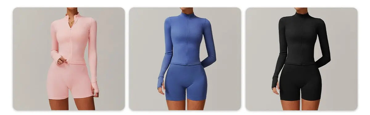 StreetCourt Set - Zip Jacket + Shorts