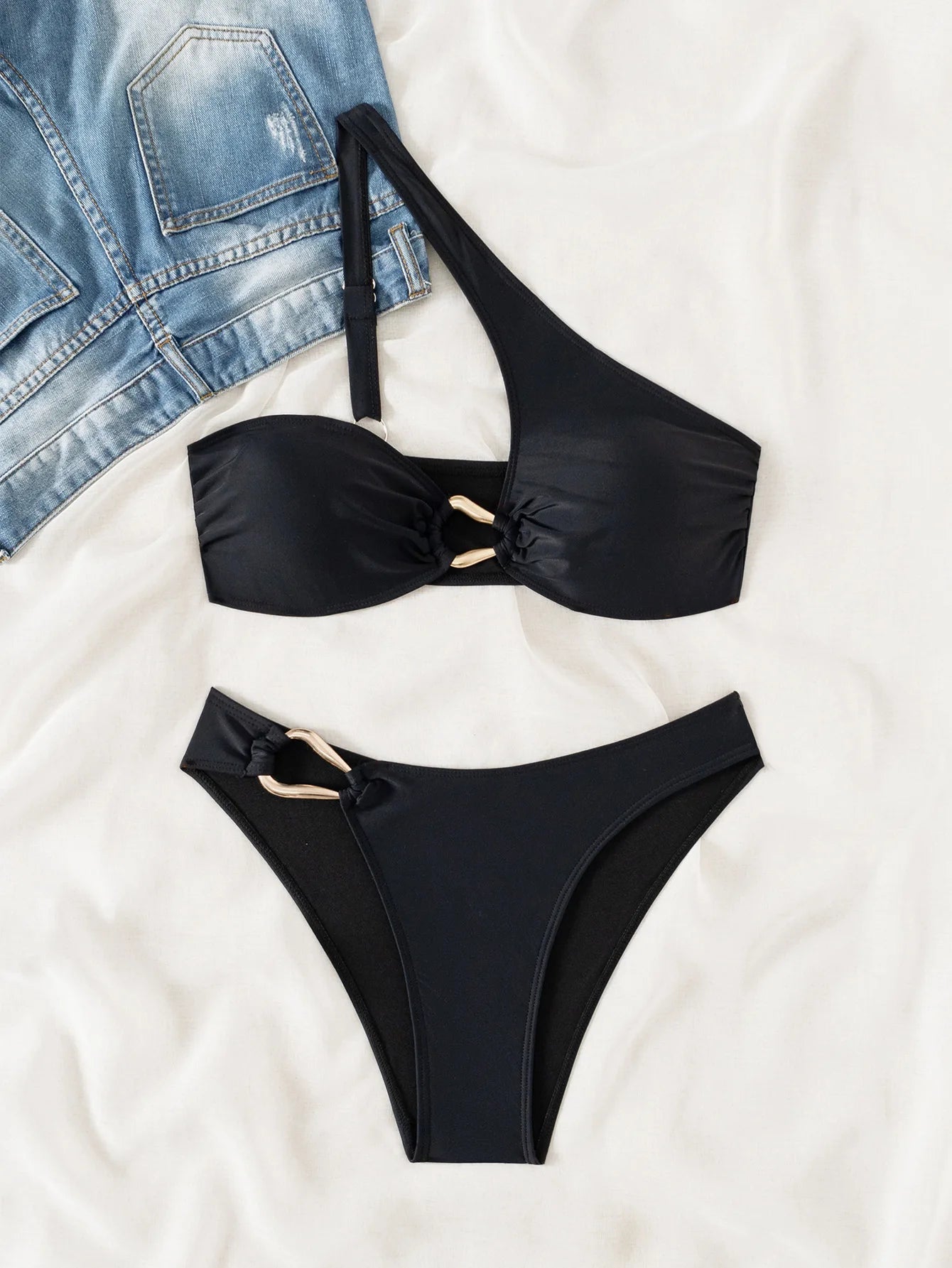 Valeria One-Shoulder - Low-Waist Bikini