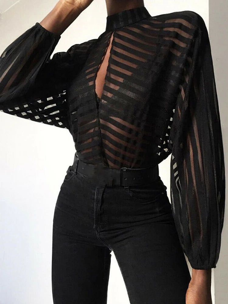 Midnight Veil – Signature Black & White Collection