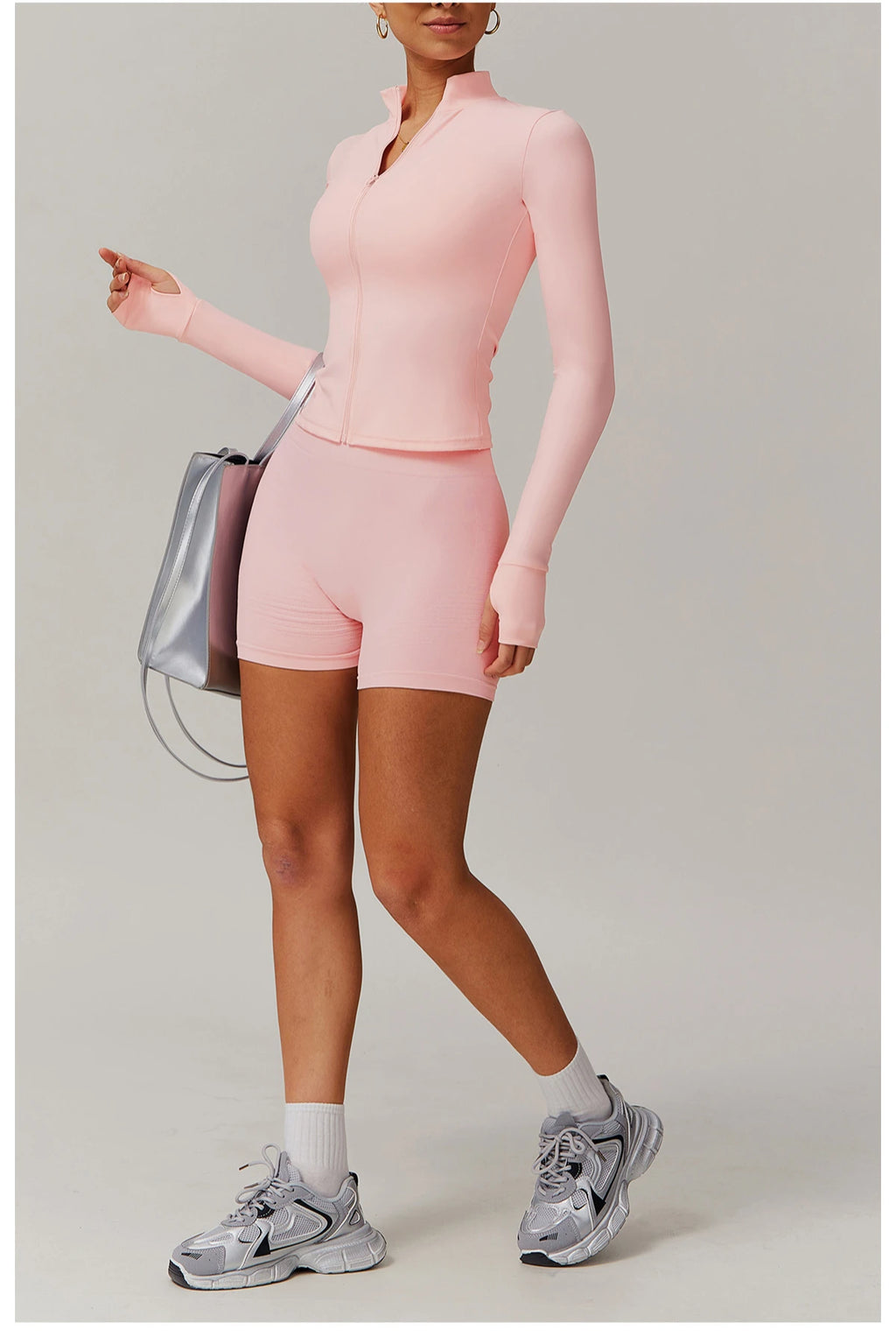 StreetCourt Set - Zip Jacket + Shorts