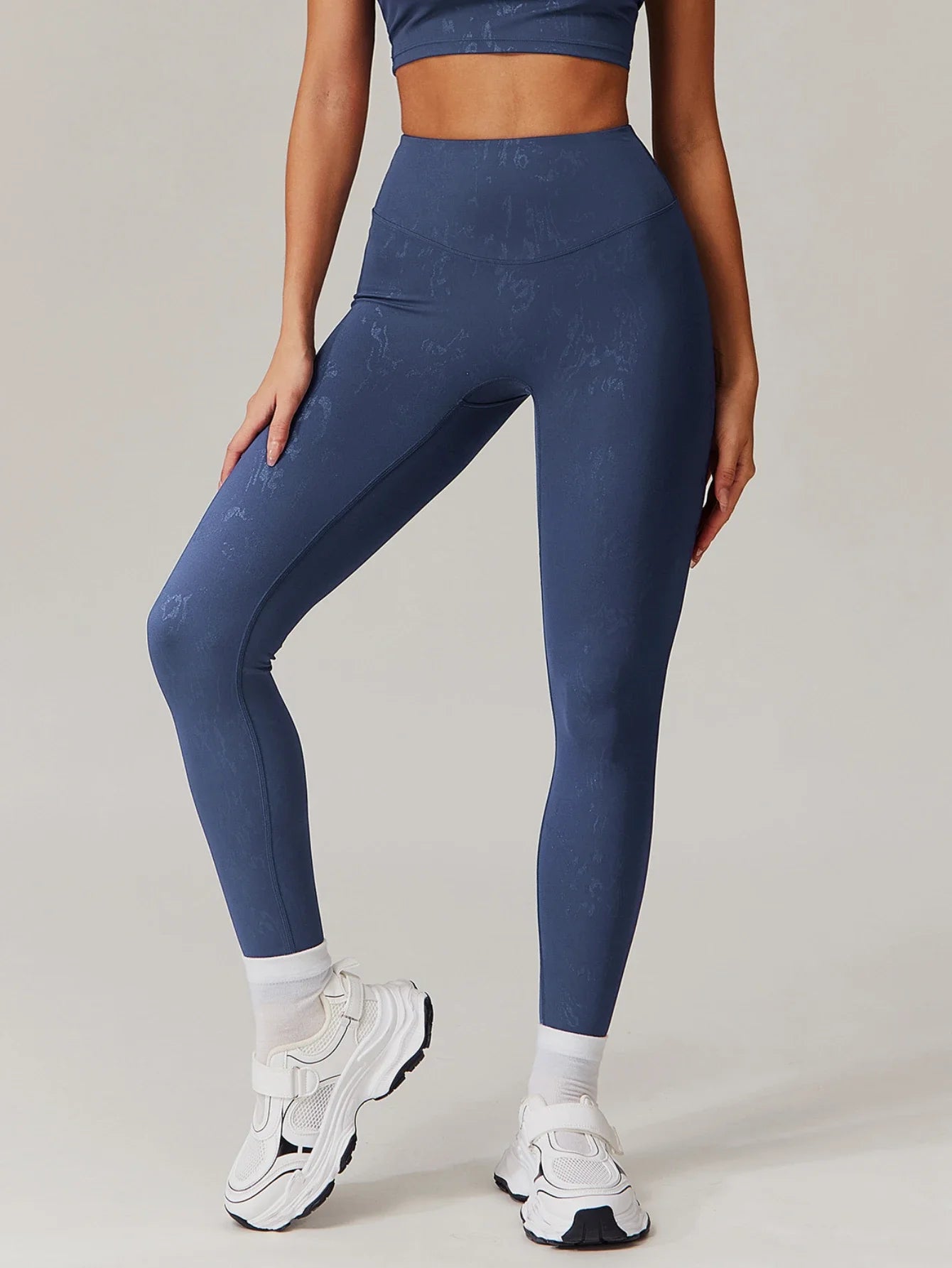 LuxeFoil Leggings - High Waist