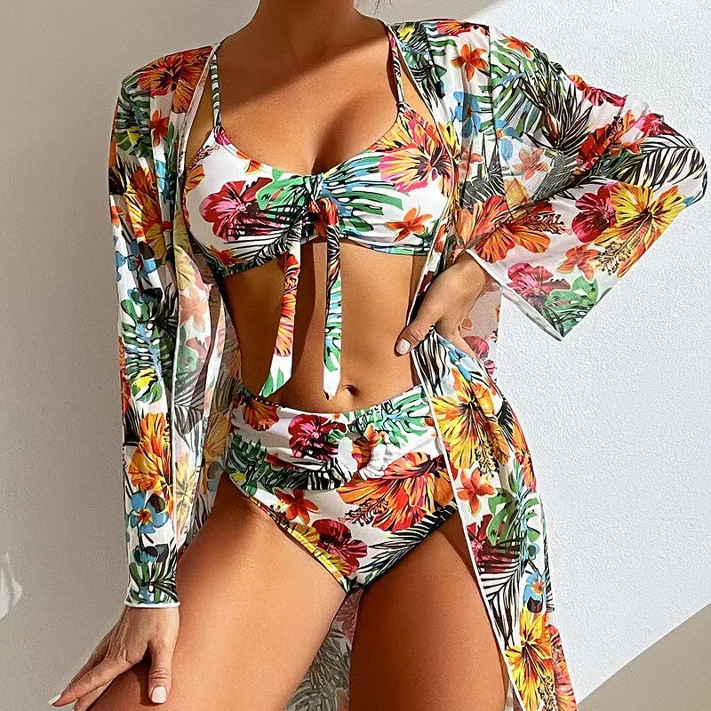 Isla Verde – Bohemian 3-Piece Bikini Set